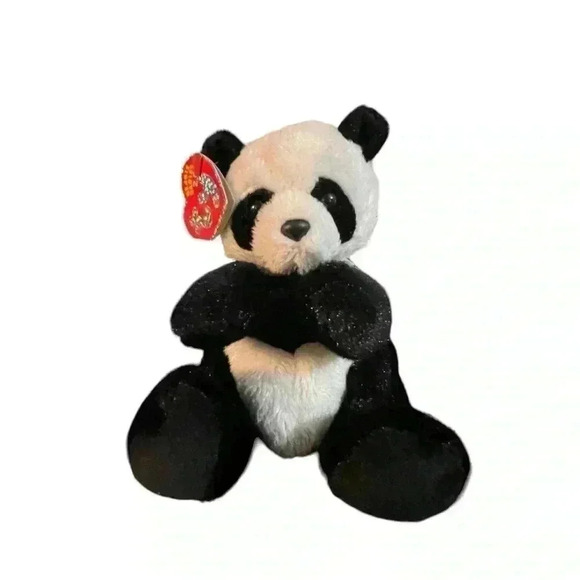 Ty Beanie Baby 2.0 -MING THE PANDA BEAR Unused Code 6" PLUSH NEW MWMT's - Picture 1 of 2